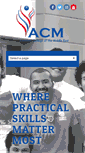 Mobile Screenshot of acm.edu.kw