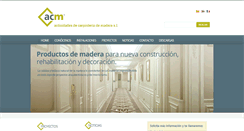 Desktop Screenshot of acm.es