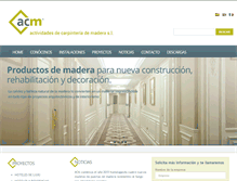 Tablet Screenshot of acm.es