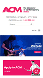 Mobile Screenshot of acm.ac.uk
